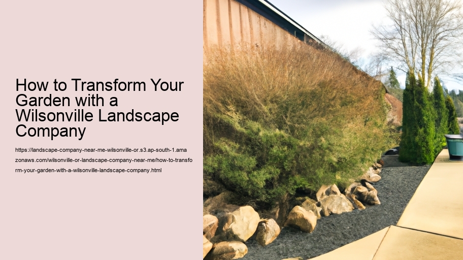 How to Transform Your Garden with a Wilsonville Landscape Company